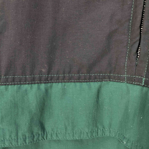 ジェイクルー J.CREW 90-00s SPORTS USA製 巨人タグ 裏地フリース ナイロン アノラックパーカー メンズ import:M