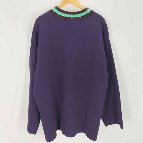 メゾンスペシャル MAISON SPECIAL Prime-Over Double-Face V-Neck Knit Pullover メンズ JPN:2