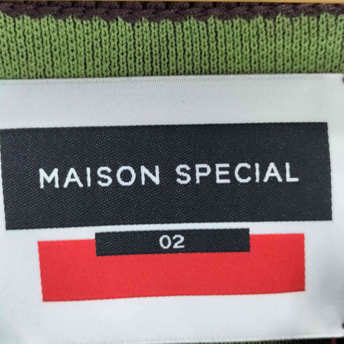 メゾンスペシャル MAISON SPECIAL Prime-Over Double-Face V-Neck Knit Pullover メンズ JPN:2