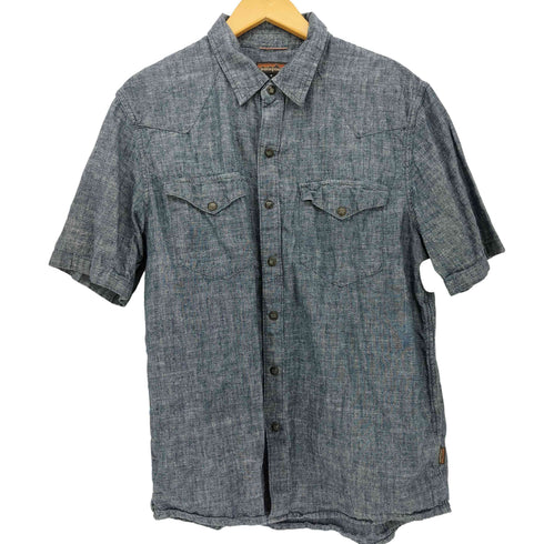 パタゴニア patagonia 夕焼けタグ S/S ウエスタン シャツ メンズ import:M