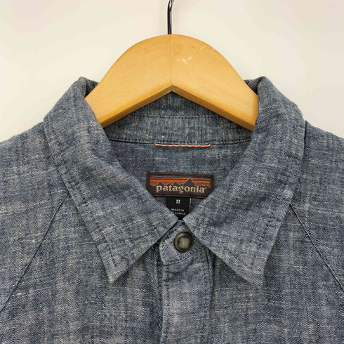 パタゴニア patagonia 夕焼けタグ S/S ウエスタン シャツ メンズ import:M