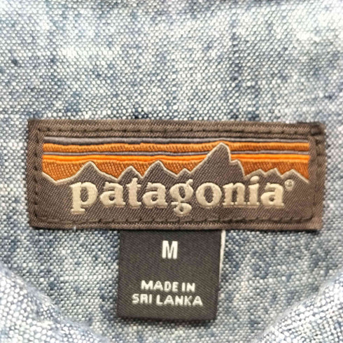 パタゴニア patagonia 夕焼けタグ S/S ウエスタン シャツ メンズ import:M