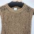 ロクビューティーアンドユースユナイテッドアローズ 6 BEAUTY & YOUTH UNITED ARROWS 2024AW ナイロンウール メッシュ クルーネック ノースリーブニット レディース