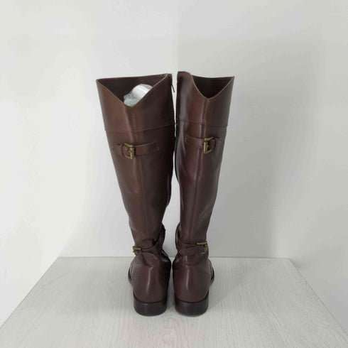 エルエルビーン L.L.Bean レザー サイドジップ ロングブーツ レディース 81/2