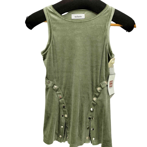 サハラ sahara Velour Tank Top ベロアタンクトップ レディース