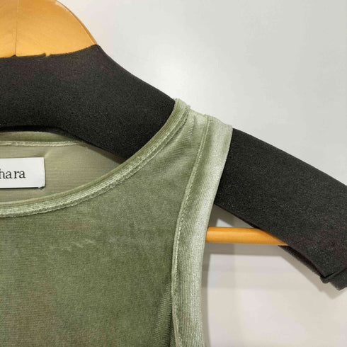 サハラ sahara Velour Tank Top ベロアタンクトップ レディース