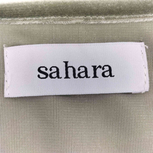 サハラ sahara Velour Tank Top ベロアタンクトップ レディース