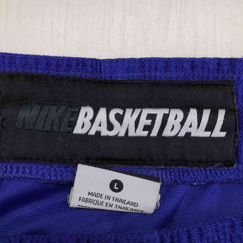 ナイキ NIKE スウッシュロゴ刺繍 バスケットボールパンツ バスパン メンズ import:L