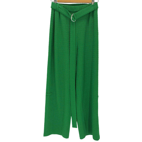 trapeze ベルテッドフレアパンツ レディース JPN:L