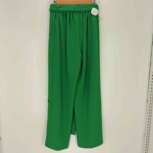 trapeze ベルテッドフレアパンツ レディース JPN:L