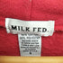 ミルク MILK ジップアップパーカー レディース JPN:S