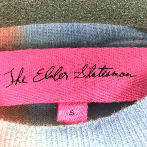 the elder statesman タイダイニット メンズ JPN:S