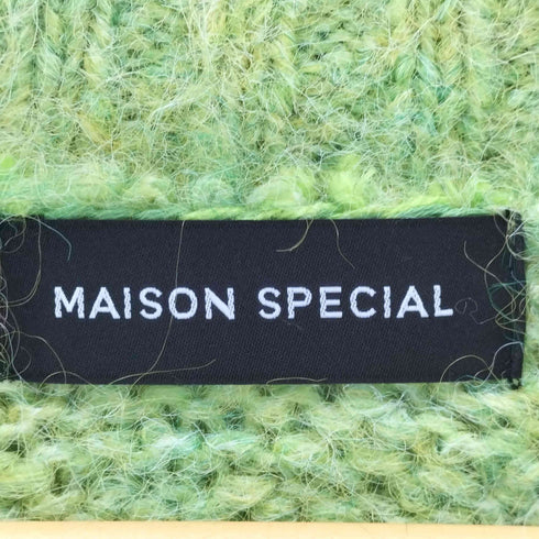 メゾンスペシャル MAISON SPECIAL Fluffy Shaggy Knit Cardigan レディース FREE