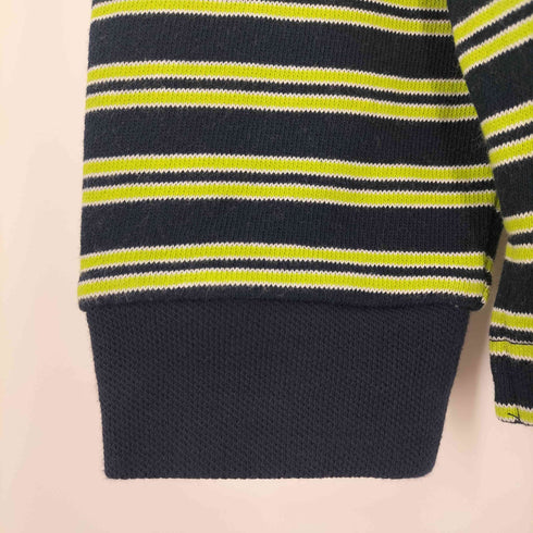 メゾンスペシャル MAISON SPECIAL FOAM Logo Border Polo Shirt メンズ FREE