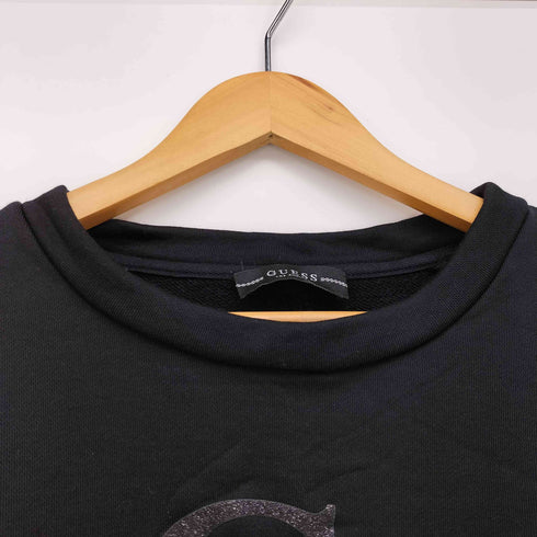 ゲス GUESS GLITTER 4G LOGO SWEAT レディース import:XS