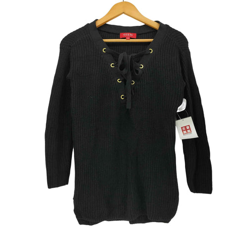 ゲス GUESS KHLOE LACE UP SWTR レディース import:XS