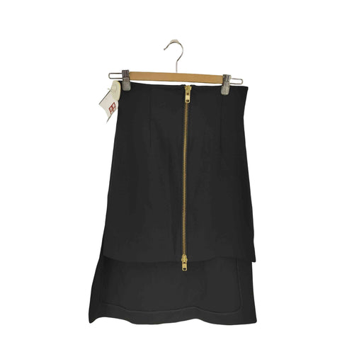 THINGS THAT MATTER SCUBA JERSEY FRONT ZIP SKIRT レディース JPN:2
