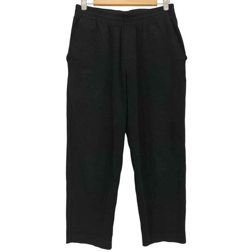 ユニクロユー UNIQLO U フレンチリブパンツ 黒 Lサイズ メンズ JPN:M
