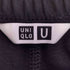 ユニクロユー UNIQLO U フレンチリブパンツ 黒 Lサイズ メンズ JPN:M