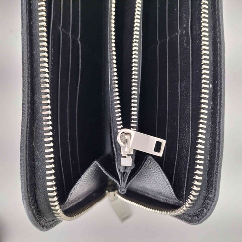 サンローランパリ SAINT LAURENT PARIS シボ革 長財布 メンズ