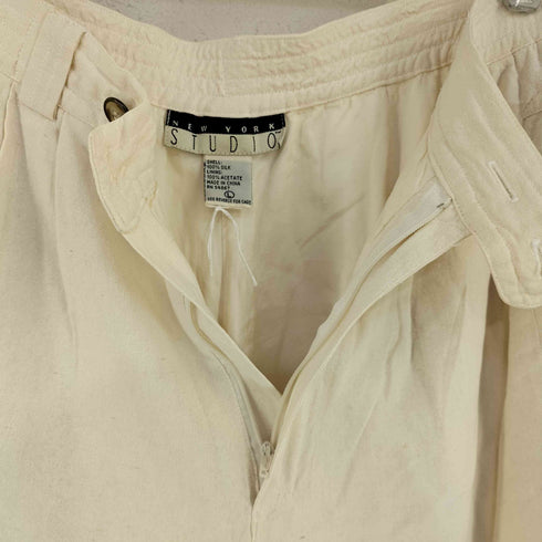 NEWYORK STUDIO シルク100 2タックショーツ メンズ L