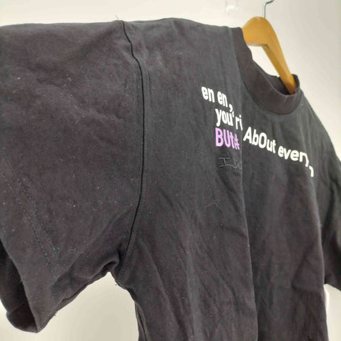 no E mosen No American Short-Sleeved T-Shirt 両面 プリント クルーネック Tシャツ ユニセックス レディース 2