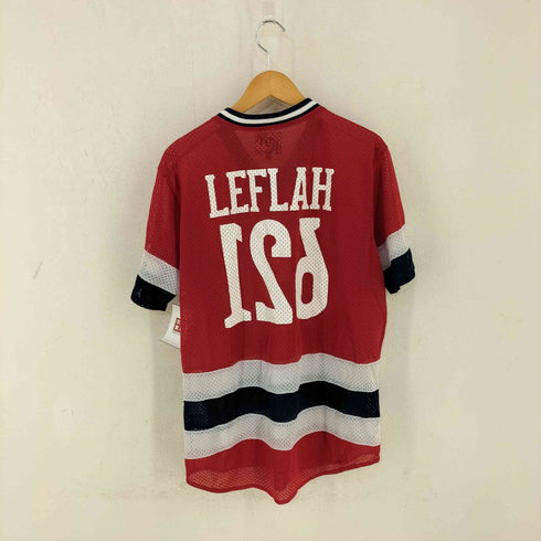 レフラー Leflah 621 ナンバリング メッシュ ゲームシャツ メンズ JPN:XL
