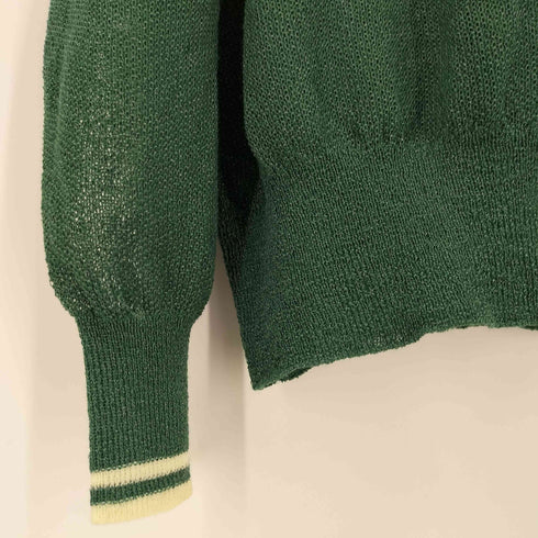 マチュアリー maturely 23SS Sheer Knit Polo Shirt レディース ONE SIZE