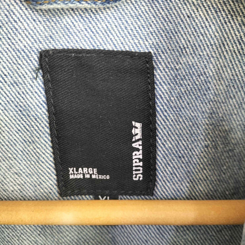 スープラ SUPRA Badwood デニムジャケット メンズ JPN:XL