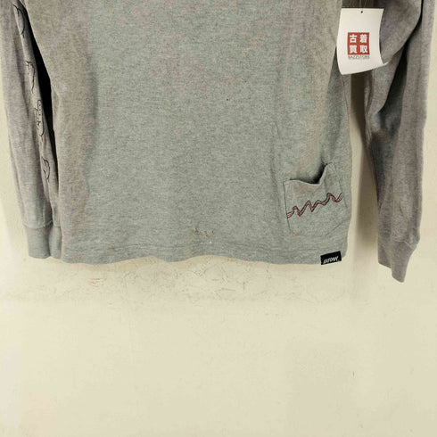 レフラー Leflah ハンドサイン 両面プリント クルーネックTシャツ メンズ JPN:L