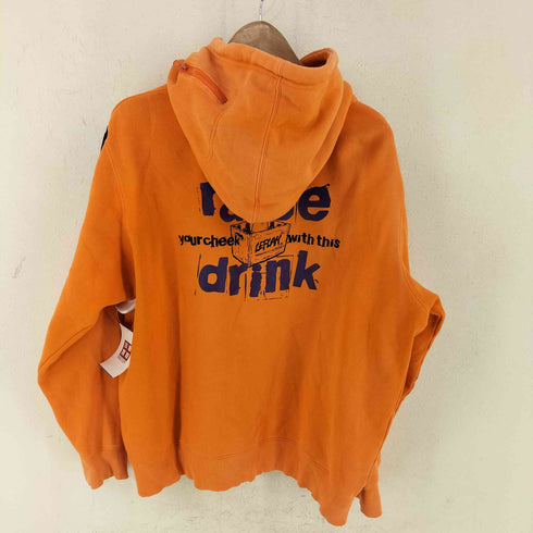 レフラー Leflah RAISE DRINK 両面プリント スウェットパーカー メンズ JPN:XL
