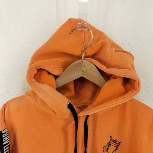 レフラー Leflah RAISE DRINK 両面プリント スウェットパーカー メンズ JPN:XL
