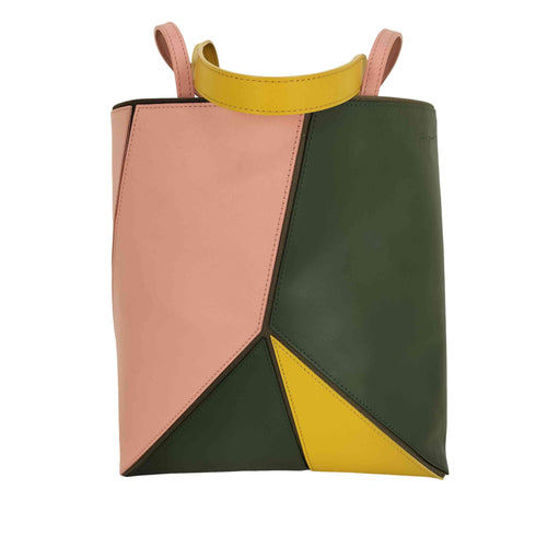 ディスコードヨウジヤマモト discord Yohji Yamamoto 24AW CUBISM TOTE GINZA SIX EXCLUSIVE キュビスム カウレザー トート バッグ メンズ
