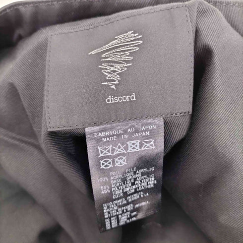 ディスコードヨウジヤマモト discord Yohji Yamamoto 24AW FUR SERIES TULIPS チューリップ フェイクファー カウレザー ショルダー バッグ メンズ