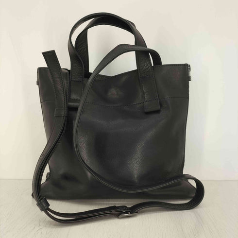 ディスコードヨウジヤマモト discord Yohji Yamamoto Zipper shoulder ジッパー レザー ショルダー バッグ メンズ FREE