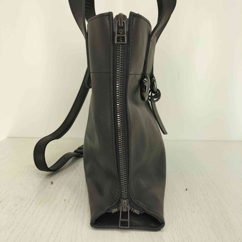 ディスコードヨウジヤマモト discord Yohji Yamamoto Zipper shoulder ジッパー レザー ショルダー バッグ メンズ FREE