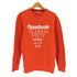 リーボッククラシック REEBOK CLASSIC 両面 プリント クルーネック スウェット メンズ import:L
