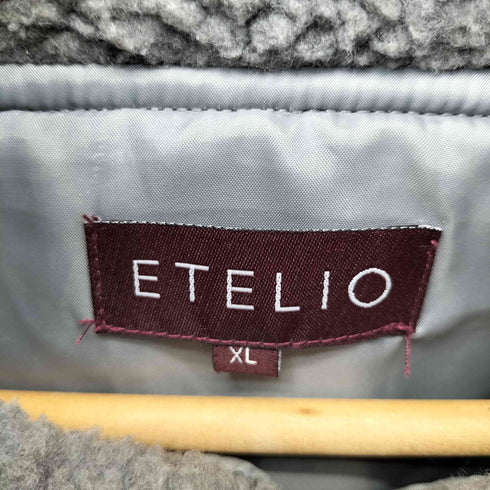 ETELIO フリース ボアジャケット メンズ import:XL
