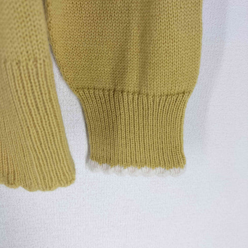Jane Marple 22ss Thistle embroidery ラウンドヨークカーディガン レディース M
