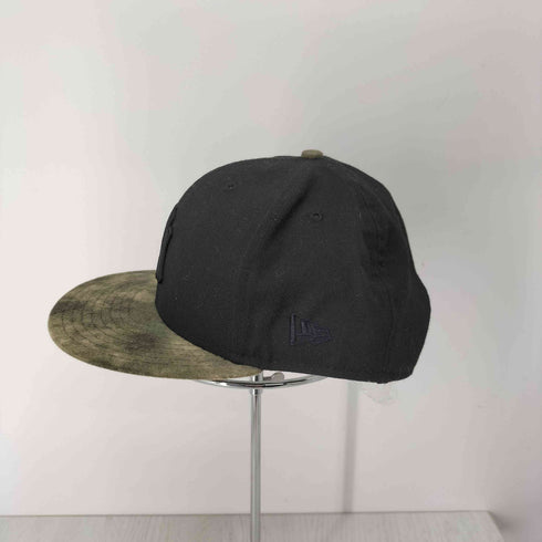 ニューエラ NEW ERA NY刺繍 つばカモ柄 6パネルキャップ メンズ ONE SIZE