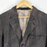 コムデギャルソンオム COMME des GARCONS HOMME 04aw ブリーチ ストライプ ウールポリ 縮絨 3Bテーラードジャケット ムラ染め メンズ JPN:L