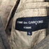 コムデギャルソンオム COMME des GARCONS HOMME 04aw ブリーチ ストライプ ウールポリ 縮絨 3Bテーラードジャケット ムラ染め メンズ JPN:L