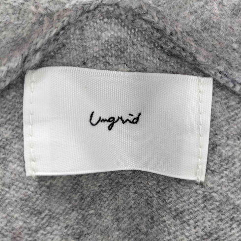 アングリッド Ungrid Vネックカシミヤ混ルーズニット レディース FREE