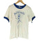 スクリーンスターズ SCREEN STARS 80s USA製 DELI DIRECT 両面プリントリンガーTシャツ メンズ JPN:L