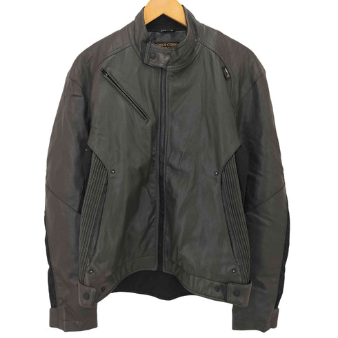 フィールドコア FieldCore CORDURA FABRIC フェイクレザージャケット メンズ LL