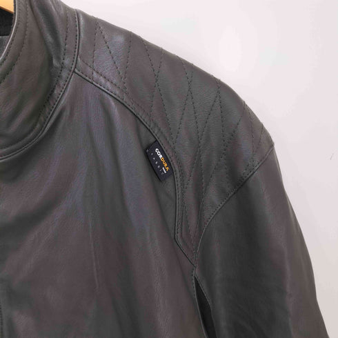 フィールドコア FieldCore CORDURA FABRIC フェイクレザージャケット メンズ LL