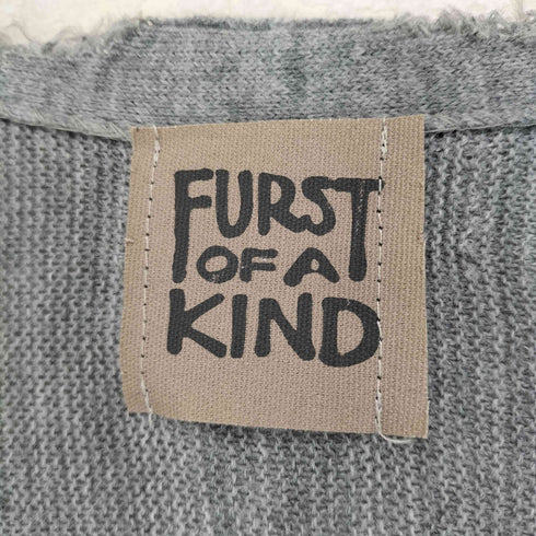 FURST OF A KIND フロントワッペンダメージ加工カーディガン メンズ