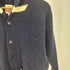 アベイシングエイプ A BATHING APE GORILLA WOOL ショールカラー ウール レタード カーディガン メンズ JPN:M