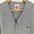 アベイシングエイプ A BATHING APE GORILLA WOOL エイプヘッド ライト ウール カーディガン メンズ JPN:L