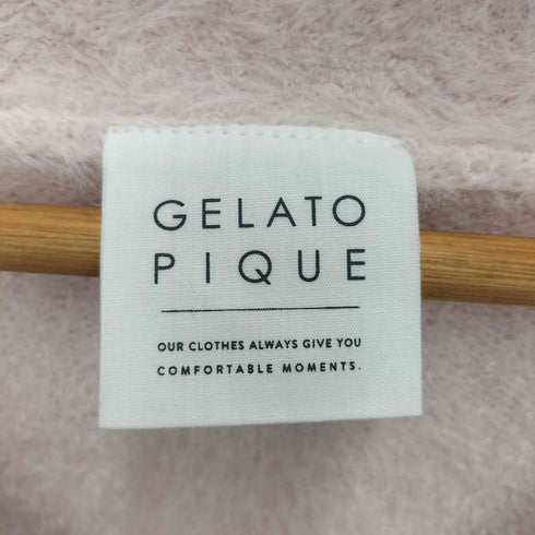 ジェラートピケ gelato pique ラビットモコショートカーディガン レディース ONESIZE